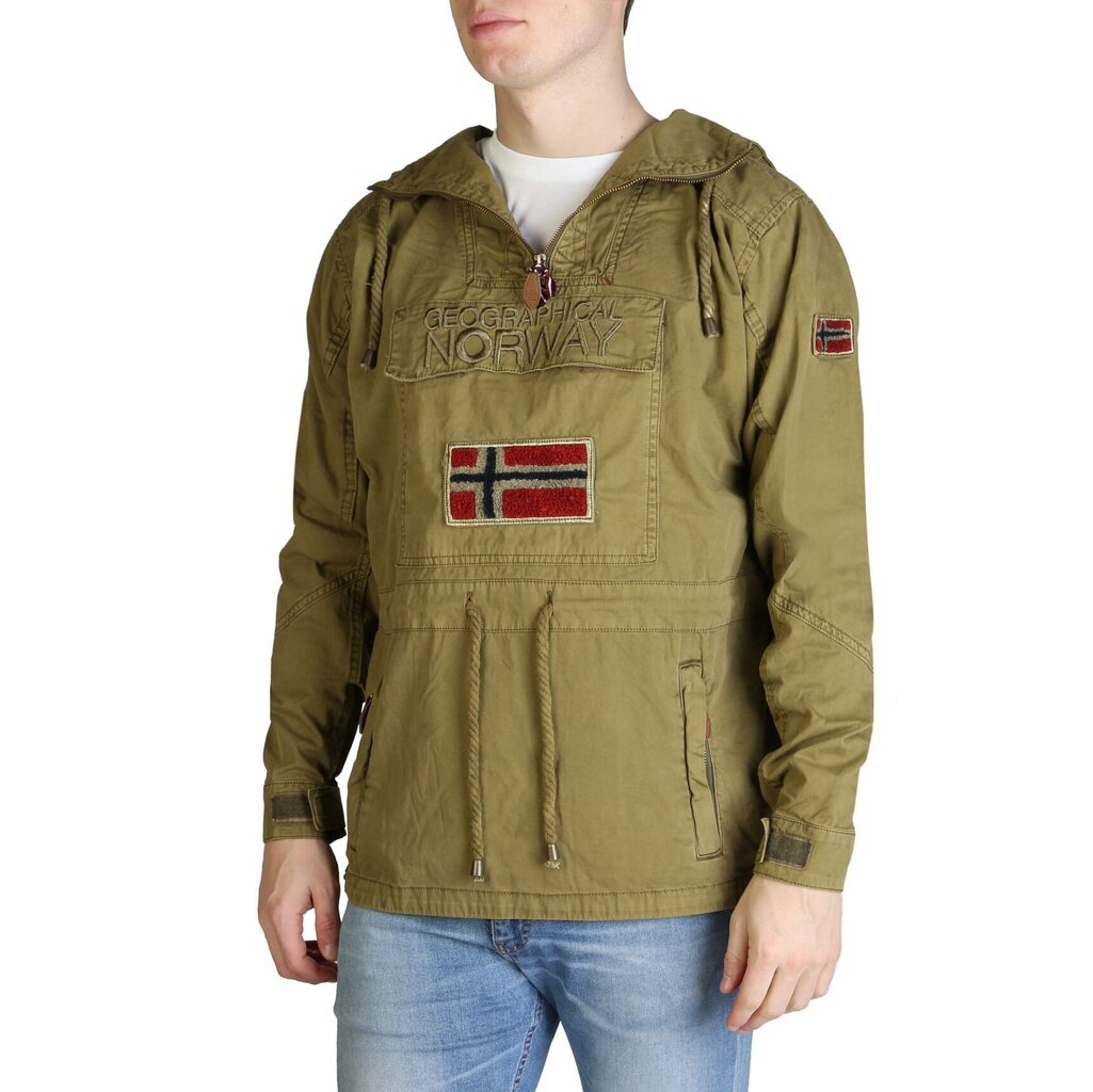 Striukė vyrams Geographical Norway - Chomer_man 43507, ruda kaina ir informacija | Vyriškos striukės | pigu.lt