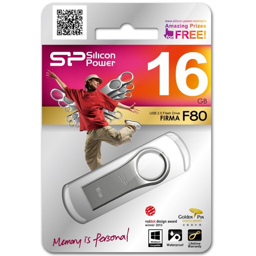 Silicon Power Firma 16 GB USB 2.0 kaina ir informacija | USB laikmenos | pigu.lt