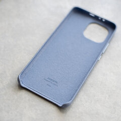 Xiaomi Mi 11 Case Leather Carbon Denim цена и информация | Чехлы для телефонов | pigu.lt