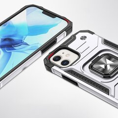 Чехол Wozinsky Ring Armor для iPhone 12 mini, серебряный цена и информация | Чехлы для телефонов | pigu.lt