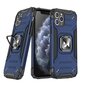 Wozinsky Ring Armor Hybrid Case skirtas Samsung Galaxy M31s, mėlynas kaina ir informacija | Telefono dėklai | pigu.lt