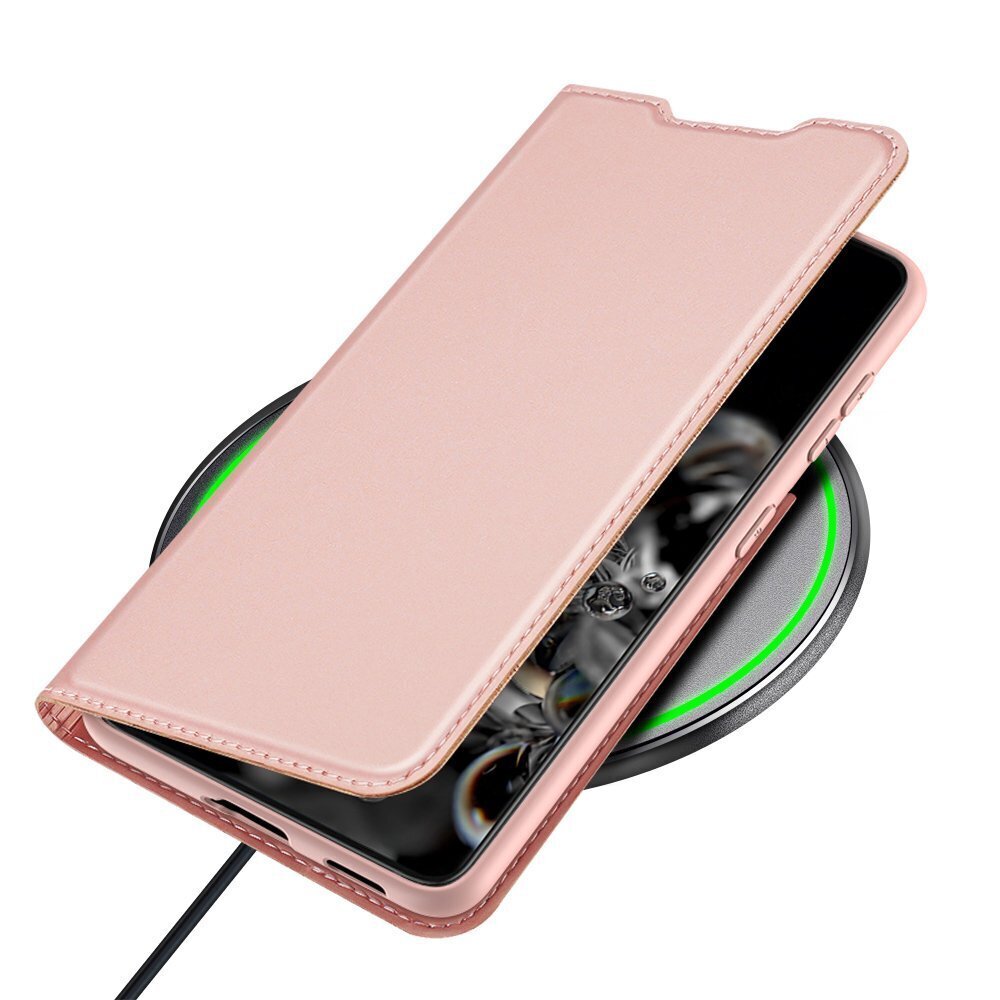 Telefono dėklas Dux Ducis Skin Pro, skirtas Samsung Galaxy S21 Ultra, rožinis цена и информация | Telefono dėklai | pigu.lt