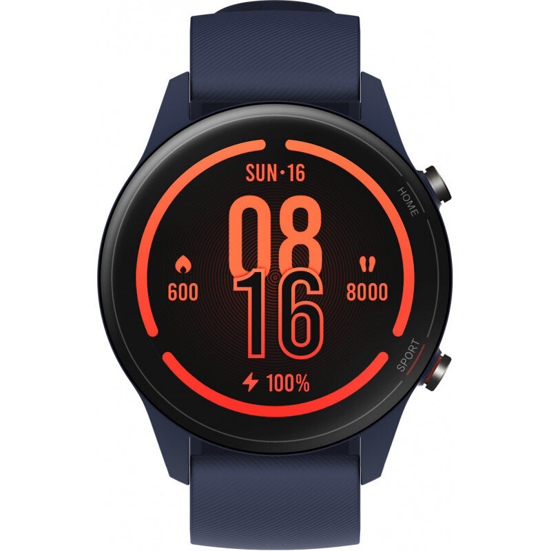 Xiaomi Mi Watch, Navy Blue kaina ir informacija | Išmanieji laikrodžiai (smartwatch) | pigu.lt