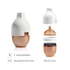 Buteliukas Ultra Wide Neck, 0+ mėn, 160 ml kaina ir informacija | Buteliukai kūdikiams ir jų priedai | pigu.lt