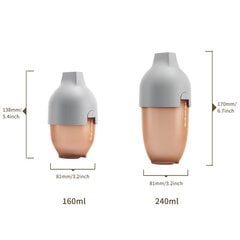 Бутылочка Ultra Wide Neck серая 6мес+, 240 мл цена и информация | Бутылочки и аксессуары | pigu.lt