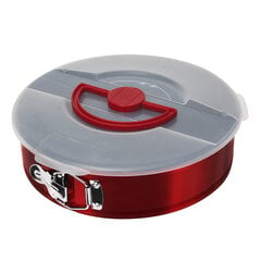 Круглая форма для выпечки BerlingerHaus с крышкой, бордовый металлик, 26 см цена и информация | Формы, посуда для выпечки | pigu.lt