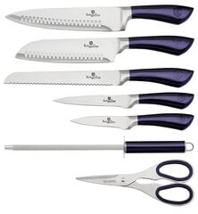 Berlinger Haus Purple набор ножей, 8 шт. цена и информация | Ножи и аксессуары для них | pigu.lt