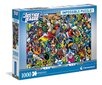 Dėlionė Clementoni Impossible Puzzle Dc Comics, 39599, 1000 d. kaina ir informacija | Dėlionės (puzzle) | pigu.lt