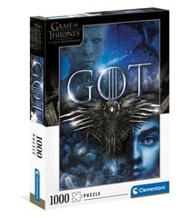 Dėlionė Clementoni Game of Thrones (Sostų karai), 39589, 1000 d. kaina ir informacija | Dėlionės (puzzle) | pigu.lt