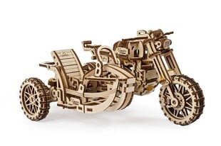 Motociklas su šonine priekaba kaina ir informacija | Konstruktoriai ir kaladėlės | pigu.lt