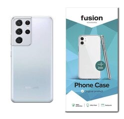 Dėklas Fusion Ultra Clear Series skirtas Samsung G998 Galaxy S21 Ultra 5G, skaidri kaina ir informacija | Telefono dėklai | pigu.lt