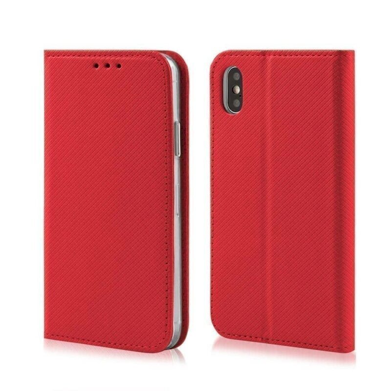 Fusion Magnet, skirtas Samsung A025 Galaxy A02S, raudona kaina ir informacija | Telefono dėklai | pigu.lt