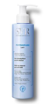 Очищающий лосьон для лица SVR Physiopure Lait 200 мл цена и информация | Средства для очищения лица | pigu.lt