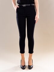 Женские брюки Hailys MANDY PD*03, черные цена и информация | Брюки | pigu.lt