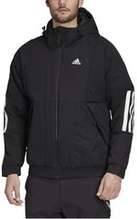 Bетровка Adidas Bts Hooded Jkt Black цена и информация | Мужские куртки | pigu.lt