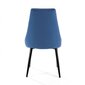 4-ių kėdžių komplektas NORE SJ.054, mėlynas kaina ir informacija | Virtuvės ir valgomojo kėdės | pigu.lt