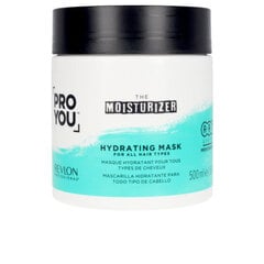 Увлажняющая маска Revlon Professional Pro You The Moisturizer Hydrating Mask, 500 мл цена и информация | Средства для укрепления волос | pigu.lt