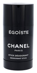 Карандаш-дезодорант Chanel Egoiste для мужчин, 75 мл цена и информация | Мужская парфюмированная косметика | pigu.lt