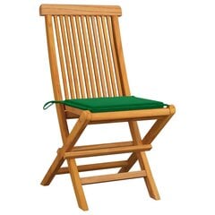 Sodo kėdės su pagalvėlėmis, 4 vn, rudos цена и информация | Садовые стулья, кресла, пуфы | pigu.lt