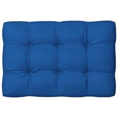 Paletės pagalvėlė, 120x80x12 cm, mėlyna kaina ir informacija | Pagalvės, užvalkalai, apsaugos | pigu.lt