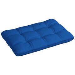 Paletės pagalvėlė, 120x80x12 cm, mėlyna kaina ir informacija | Pagalvės, užvalkalai, apsaugos | pigu.lt
