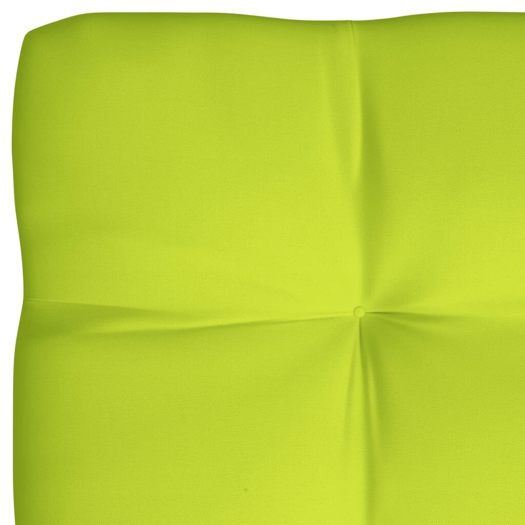 Paletės pagalvėlė, 120x80x12 cm, žalia kaina ir informacija | Pagalvės, užvalkalai, apsaugos | pigu.lt