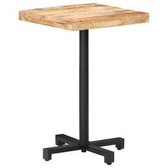 Bistro staliukas, 50x50x75cm, rudas kaina ir informacija | Virtuvės ir valgomojo stalai, staliukai | pigu.lt