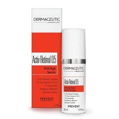 Антивозрастная сыворотка для нормальной и чуствительной кожи, “Activ Retinol 0.5”. цена и информация | Сыворотки для лица, масла | pigu.lt