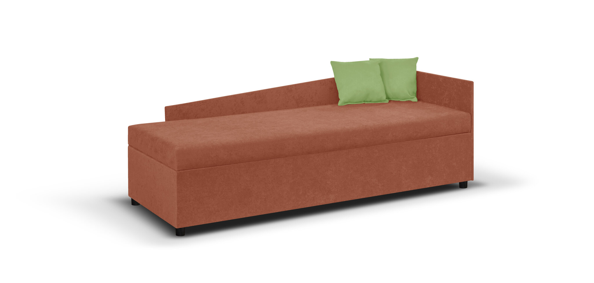 Sofa Bellezza Jung A43 A42, oranžinė kaina ir informacija | Sofos | pigu.lt