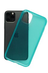 Dėklas skirtas iPhone 11,žalia, skaidrus silikonas kaina ir informacija | Telefono dėklai | pigu.lt