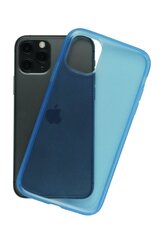 Чехол силиконовый для iPhone 11Pro, синий, прозрачный цена и информация | Чехлы для телефонов | pigu.lt