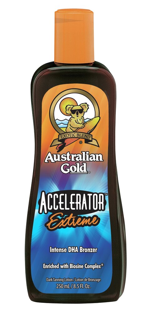 Soliariumo įdegio kremas Australian Gold Accelerator Extreme, 250 ml kaina  | pigu.lt