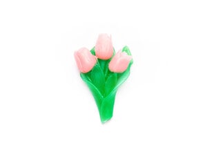 Глицериновое мыло Тюльпаны, Подарок, 3Dsoap, 30 г цена и информация | Другие оригинальные подарки | pigu.lt