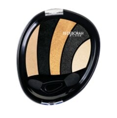 Палитра теней для век Deborah Perfect Smokey Eye Metal, 09, 5 г цена и информация | Тушь, средства для роста ресниц, тени для век, карандаши для глаз | pigu.lt