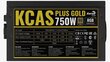 AeroCool PGS KCAS Plus 750W RGB 80 Plus Gold цена и информация | Maitinimo šaltiniai (PSU) | pigu.lt