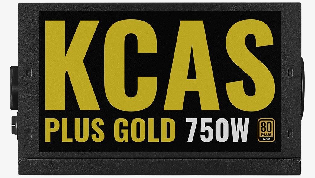 AeroCool PGS KCAS Plus 750W RGB 80 Plus Gold kaina ir informacija | Maitinimo šaltiniai (PSU) | pigu.lt