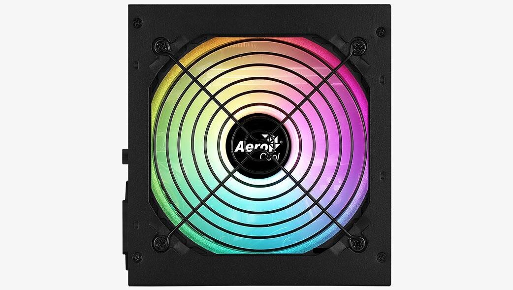 AeroCool PGS KCAS Plus 750W RGB 80 Plus Gold цена и информация | Maitinimo šaltiniai (PSU) | pigu.lt