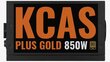 AeroCool KCAS 850W 80 Plus Gold kaina ir informacija | Maitinimo šaltiniai (PSU) | pigu.lt