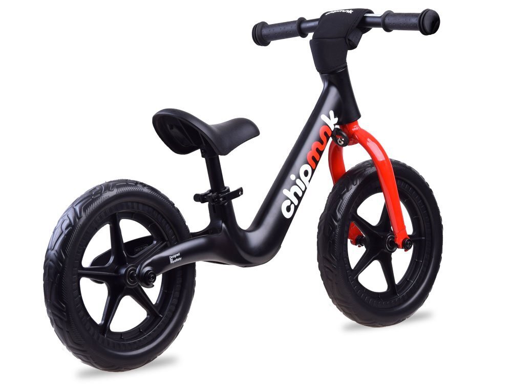 Dviratukas "Royal Baby Chipmunk", juodas цена и информация | Balansiniai dviratukai | pigu.lt
