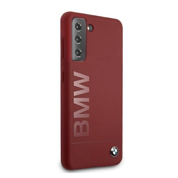 BMW Case BMHCS21MSLBLRE skirtas Samsung S21 + G996, raudonas kaina ir informacija | Telefono dėklai | pigu.lt