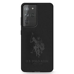 Чехол US Polo USHCS21LSLHRTBK S21 Ultra G998 для Samsung Galaxy S21 Ultra 5G, черный цена и информация | Чехлы для телефонов | pigu.lt