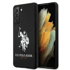 US Polo dėklas, skirtas S21+ G996, juodas kaina ir informacija | Telefono dėklai | pigu.lt