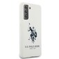 US Polo USHCS21SSLHRWH, skirtas S21 G991, baltas kaina ir informacija | Telefono dėklai | pigu.lt