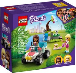 Konstruktorius Lego Friends Vet Clinic Rescue Buggy 41442, 100 d. kaina ir informacija | Konstruktoriai ir kaladėlės | pigu.lt