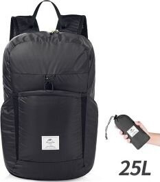 Sportinė kuprinė Naturehike, 25l, juoda цена и информация | Kuprinės ir krepšiai | pigu.lt