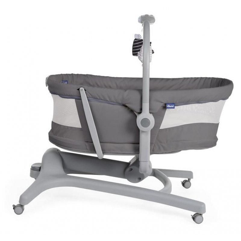 Lovytė Chicco Baby Hug Air 4in1, Dark Grey kaina ir informacija | Maniežai vaikams | pigu.lt