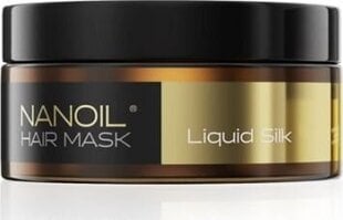 Маска для волос с шелком Nanoil Liquid Silk, 300 мл цена и информация | Средства для укрепления волос | pigu.lt