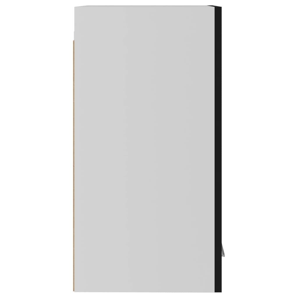 Pakabinama spintelė, 29,5x31x60 cm, juodos spalvos kaina ir informacija | Virtuvinės spintelės | pigu.lt