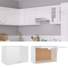 Pakabinama spintelė, 60x31x40 cm, baltos spalvos kaina ir informacija | Virtuvinės spintelės | pigu.lt