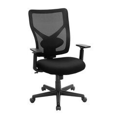 Biuro kėdė Songmics 68x112,5 cm, juoda kaina ir informacija | Biuro kėdės | pigu.lt